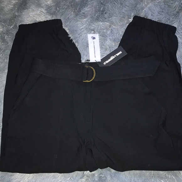 Karl Lagerfeld Pants Women’s Size 16 Black Rayon NWT - Picture 2 of 6